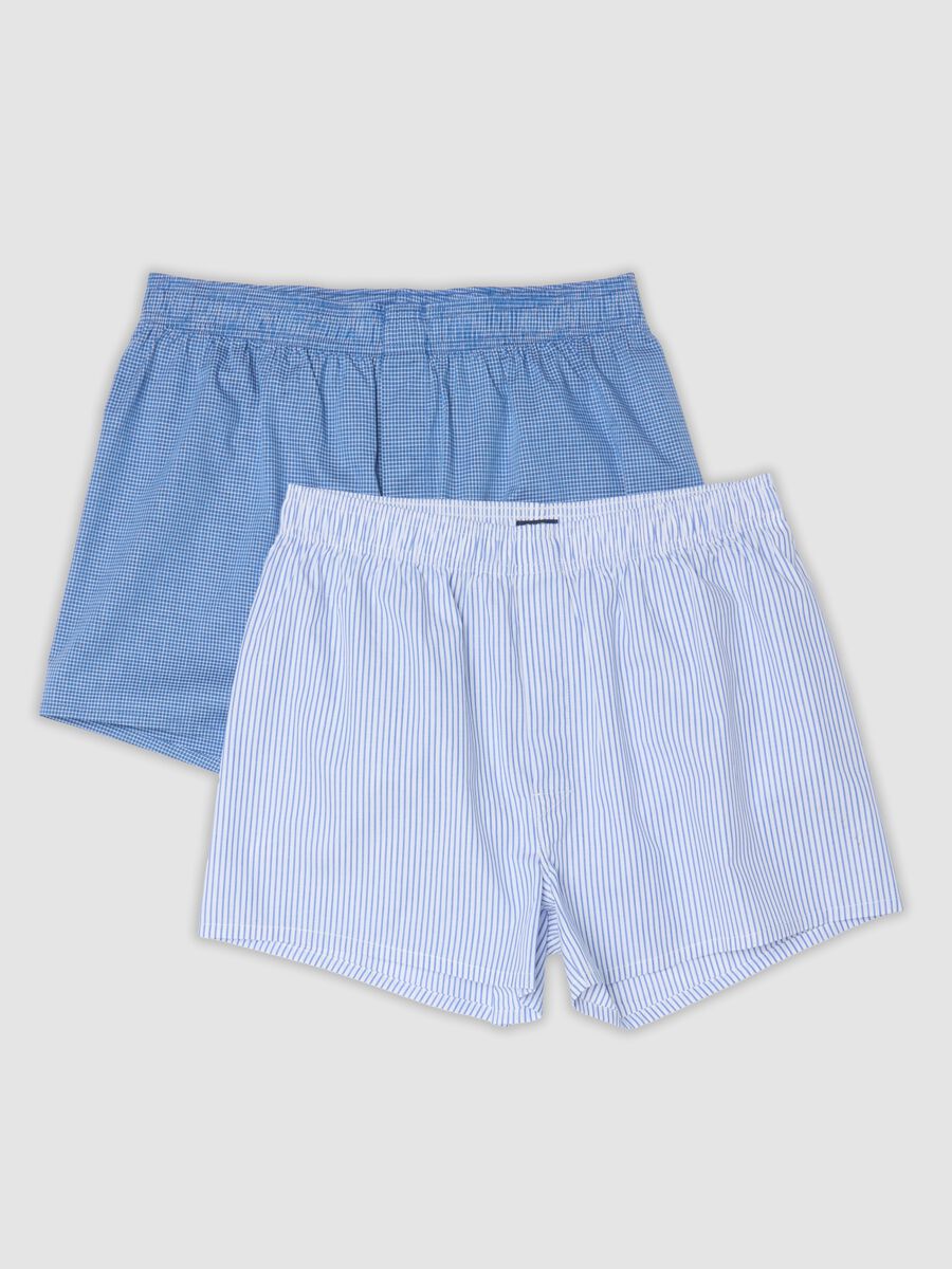 2-pack of light blue boxers in pure organic cotton_0
