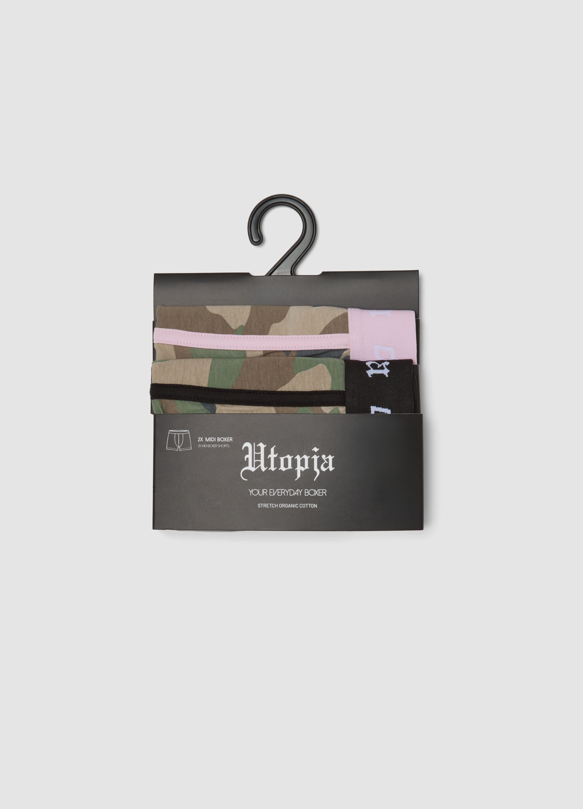 Bipack Boxer Midi Camo