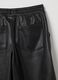 Girls' Black Regular Fit Trousers_3