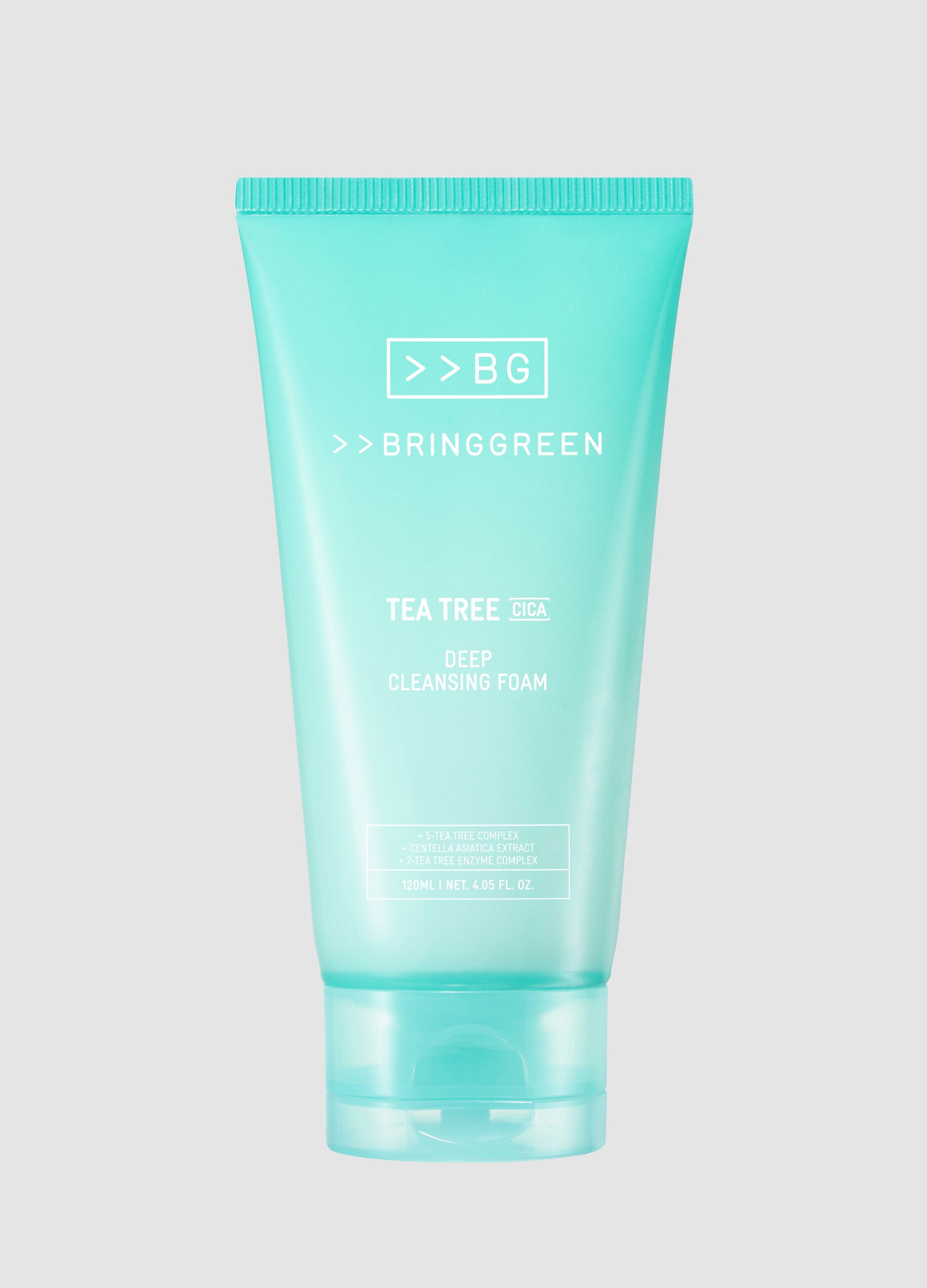 Tea Tree Cica Deep Cleansing Foam 120 ml - Korean skincare