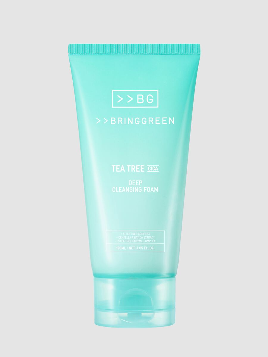 Tea Tree Cica Deep Cleansing Foam 120 ml - Korean skincare_0