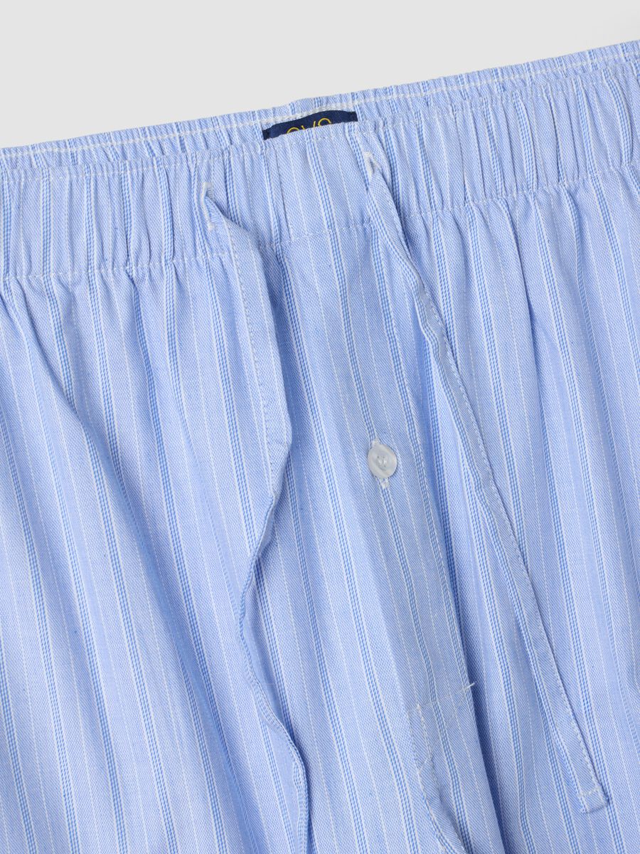 Light blue pure organic cotton pyjama trousers_5