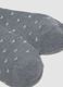Grey melange jacquard stretch-fabric socks_2