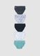 Five-pack of multicolour pure organic cotton video game-themed briefs_0