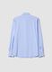 Camicia traspirante azzurra in tessuto elasticizzato 4 Way Stretch slim fit_2
