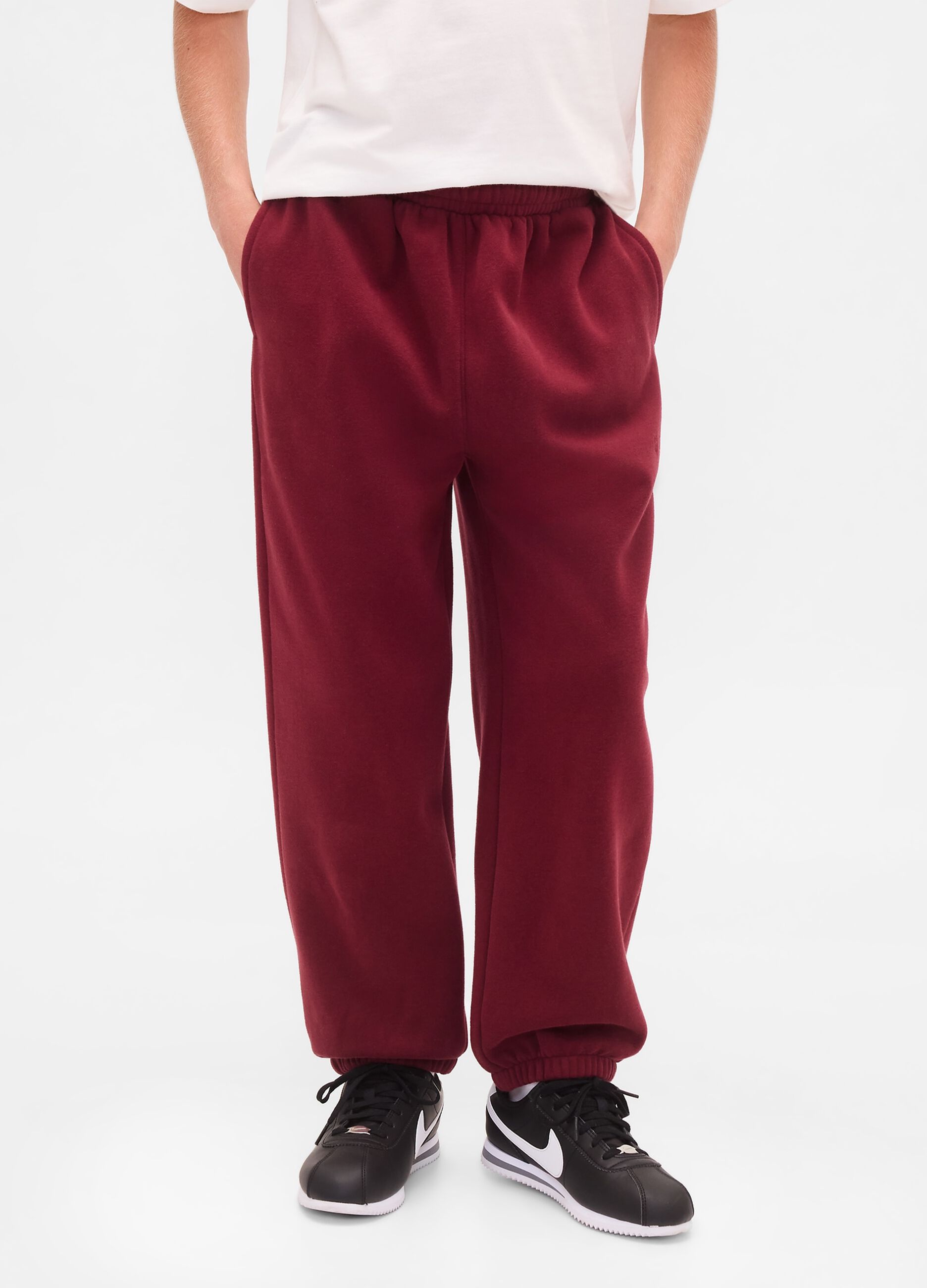 Boys' Red Jogger Pants