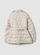 Sand regular-fit padded jacket with belt_2