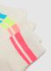 Multipack of short multicolour cotton blend socks for girls_1
