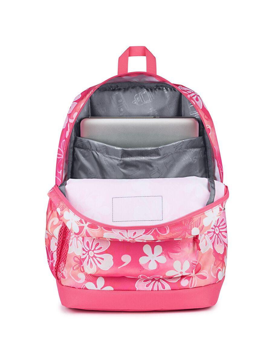 Unisex Floral Pattern Cross Town Plus Backpack_1