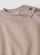 Beige organic cotton sweatshirt and leggings set_3
