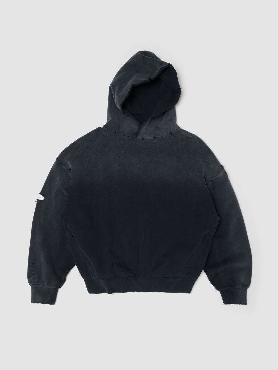 Sunfaded Black Hoodie_1