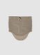 Beige teddy-effect neck warmer with drawstring ALTAVIA WITH DEBORAH COMPAGNONI_0