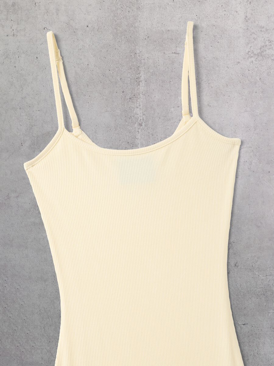 Pastel Yellow Long Dress_8