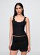 Black pyjamas with lace details_0