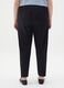 Women's Black Stretch Viscose Blend Leggings_3