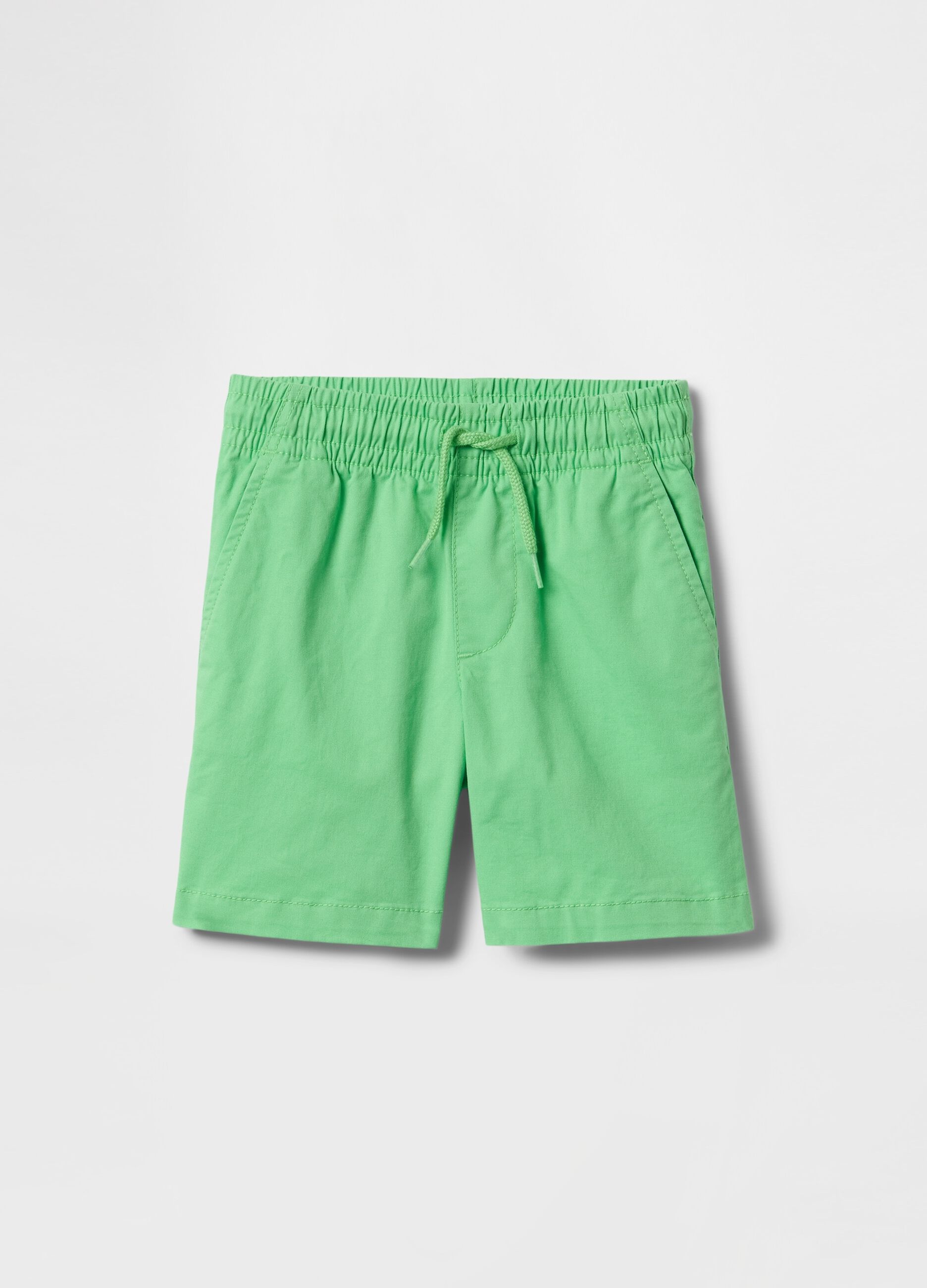 Green stretch shorts for boys GAP Kids