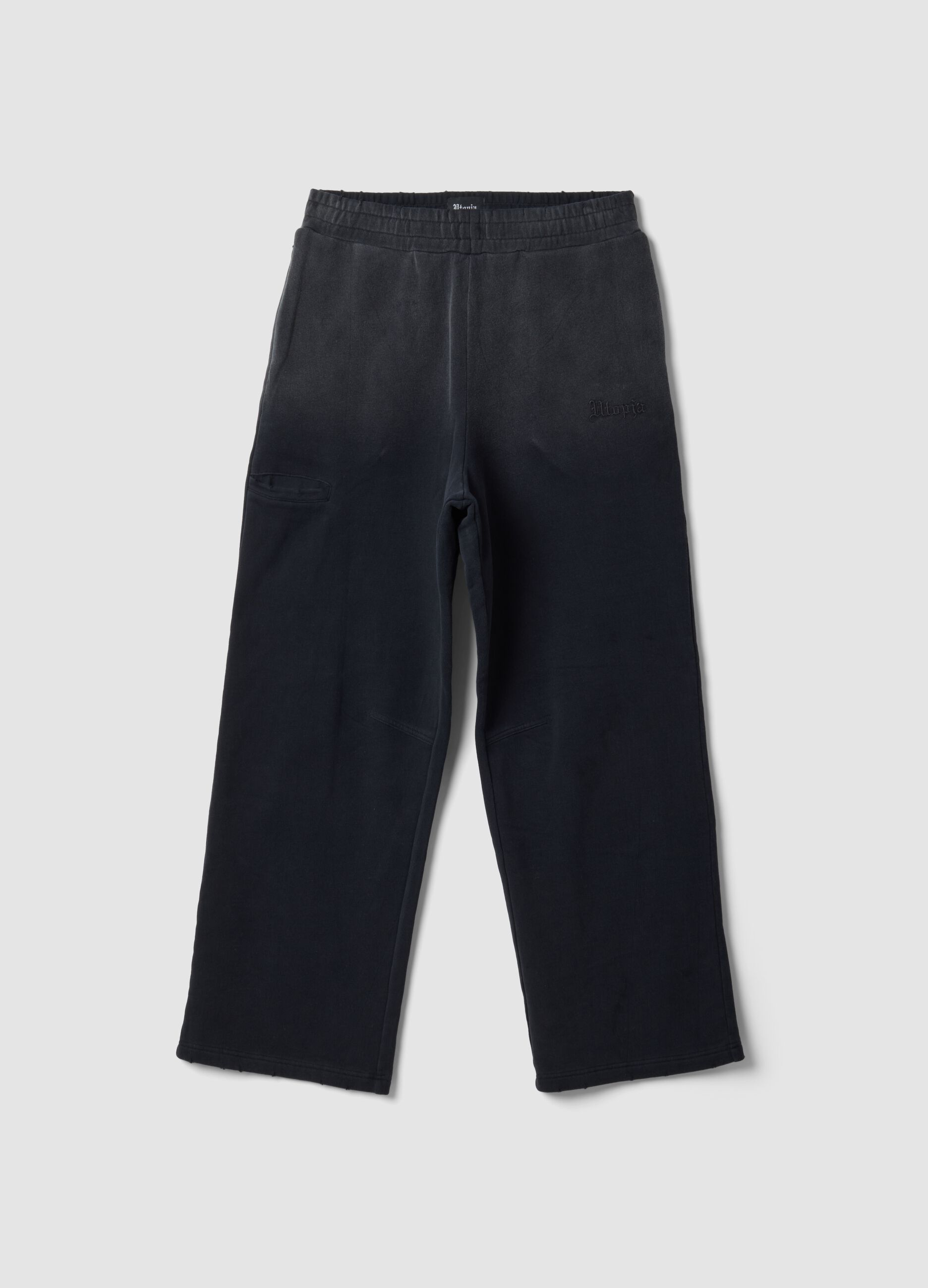 Sweatpants Sunfaded Black