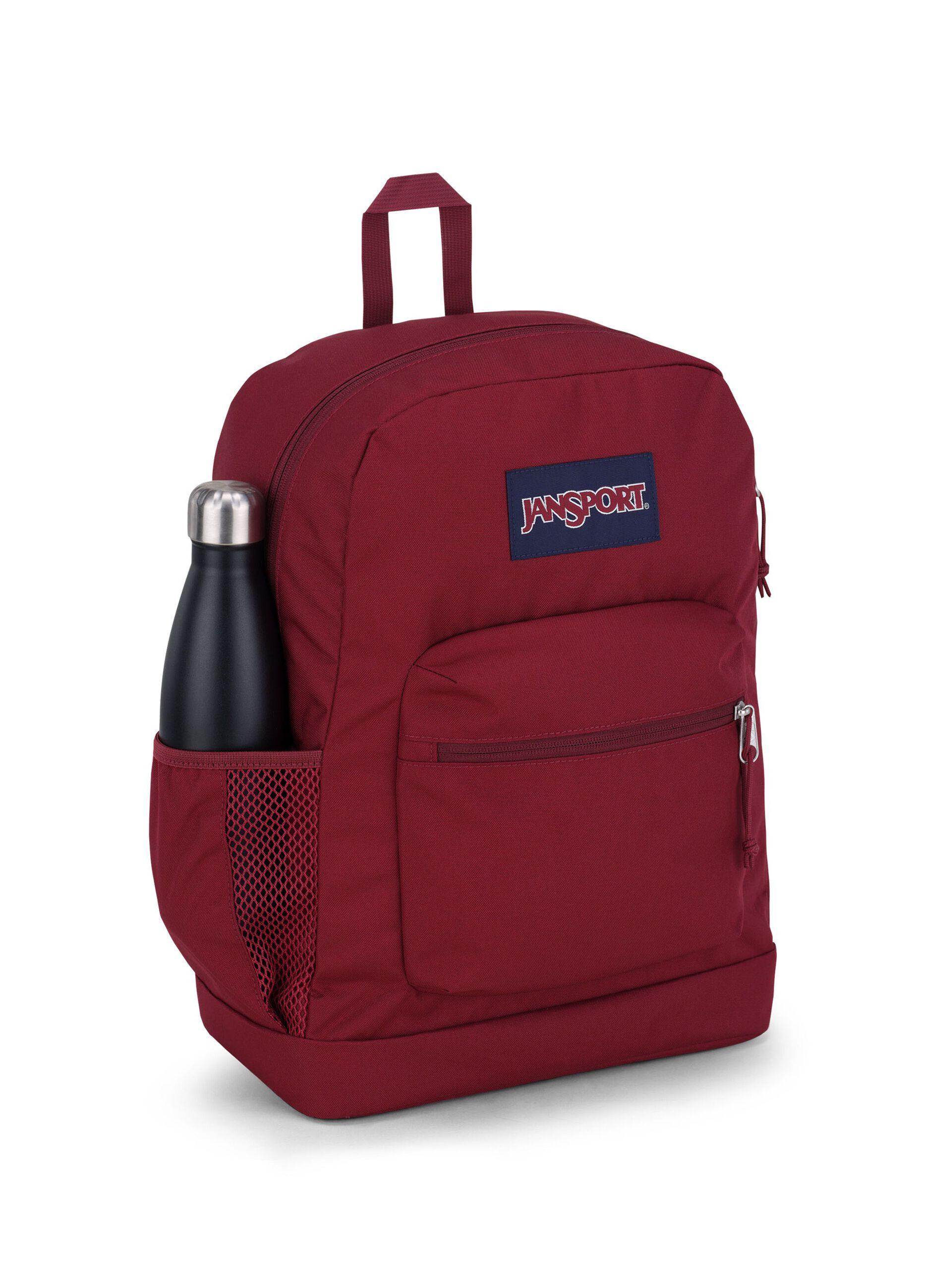 Burgundy Cross Town Plus Backpack Unisex