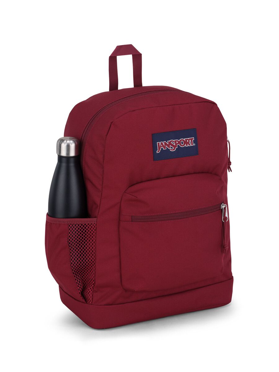Burgundy Cross Town Plus Backpack Unisex_4