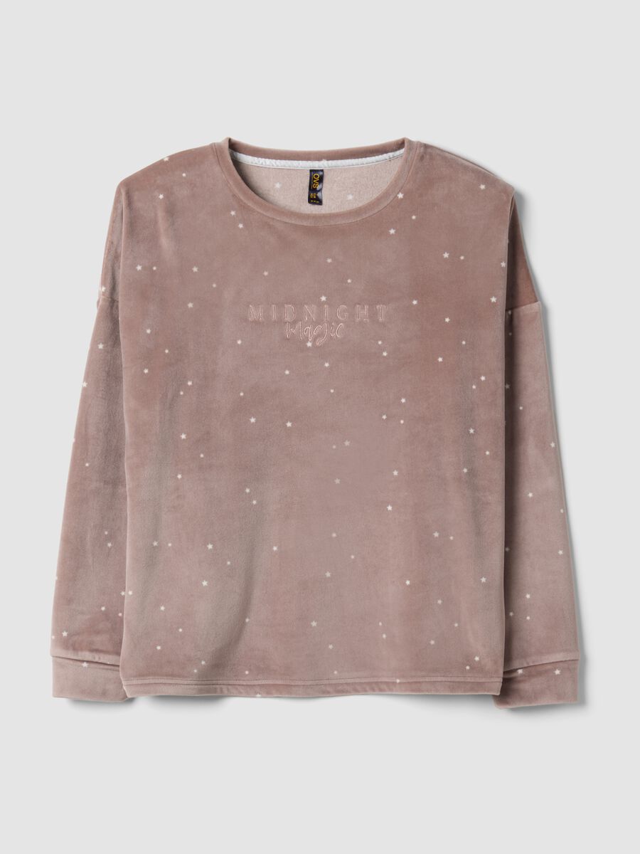 Pink stretch crew-neck top_4