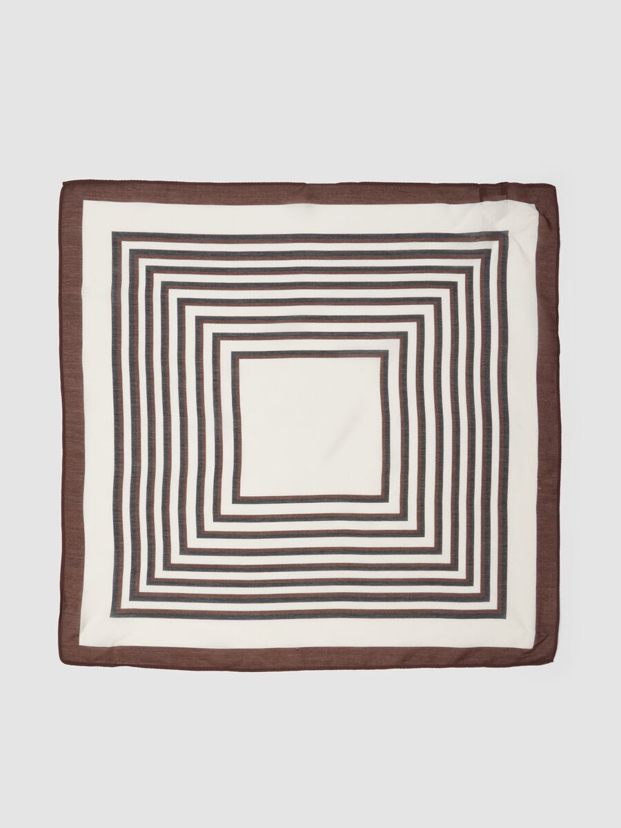 Multicolour modal and silk-blend printed scarf_1