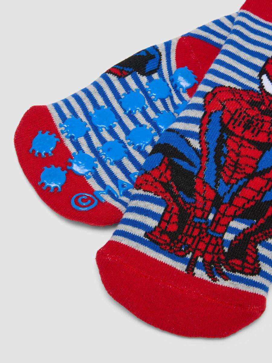 2-pack of MARVEL Spider-Man stretch organic cotton non-slip socks_2