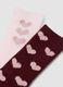 Tripack di calze lunghe rosa in cotone organico elasticizzato_1