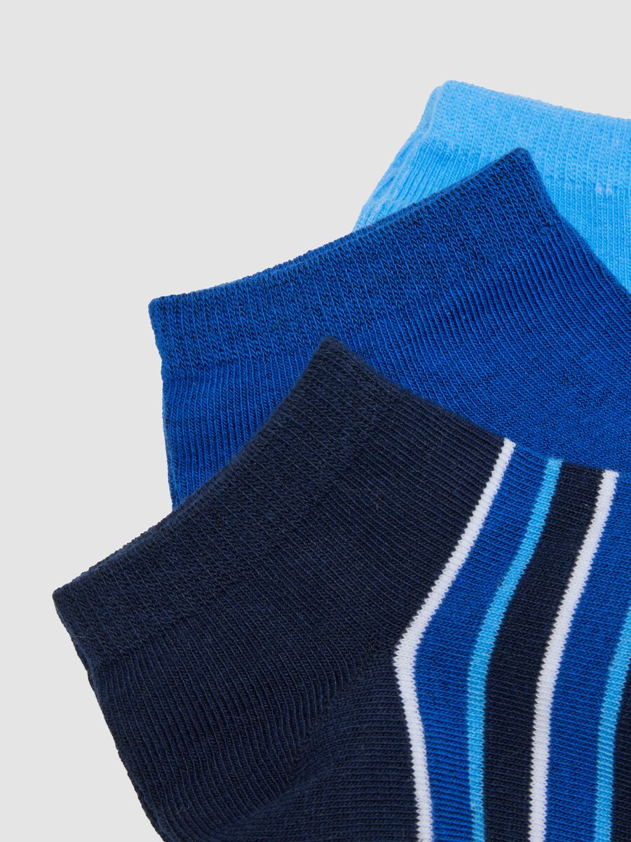 Kids&rsquo; multicolour stretch cotton-blend socks multipack_1