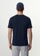 Men&rsquo;s blue organic cotton slim-fit short-sleeve T-shirt_3