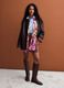 Brown pure cotton skirt with elasticated waist_1
