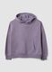 Purple cotton-blend regular-fit hoodie_0
