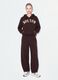 Purple cotton-blend baggy-fit joggers_0