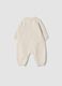 Tutina beige in misto cotone organico con bottoni_1