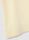 Girls&rsquo; yellow pure organic cotton T-shirt with print and glitter_3