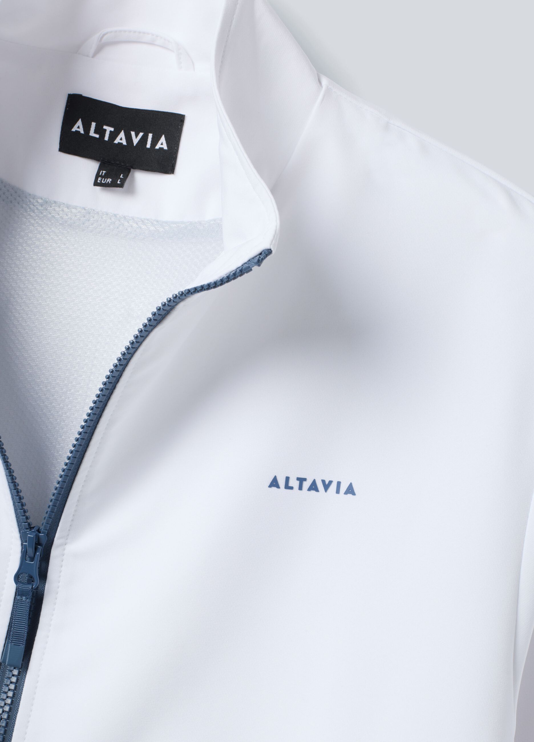 جاكيت رياضي ALTAVIA COURT أبيض من قماش مطاطي