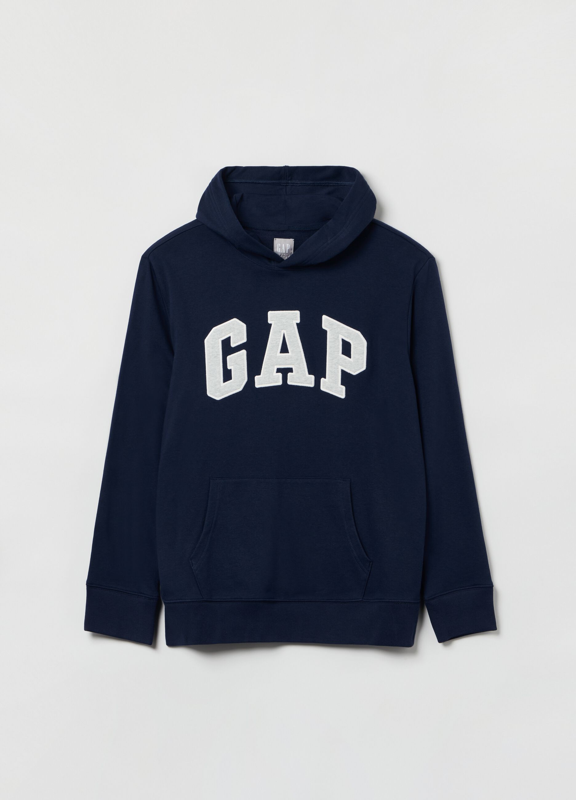 Sweatshirt in French terry with logo embroidery