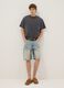 كنزة قطنية رمادية خالصة بقصة عادية_2