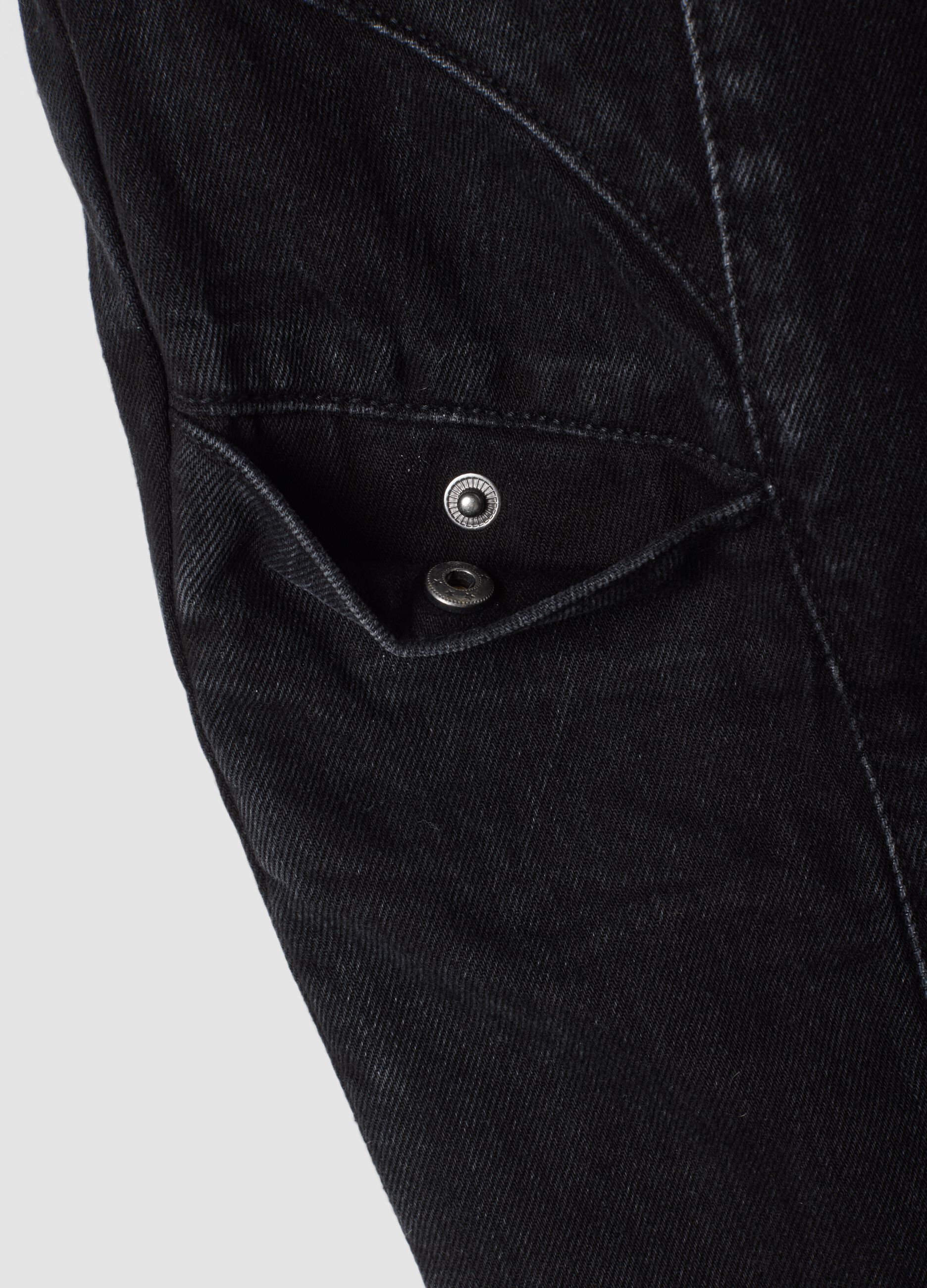 Baggy Denim Washed Black