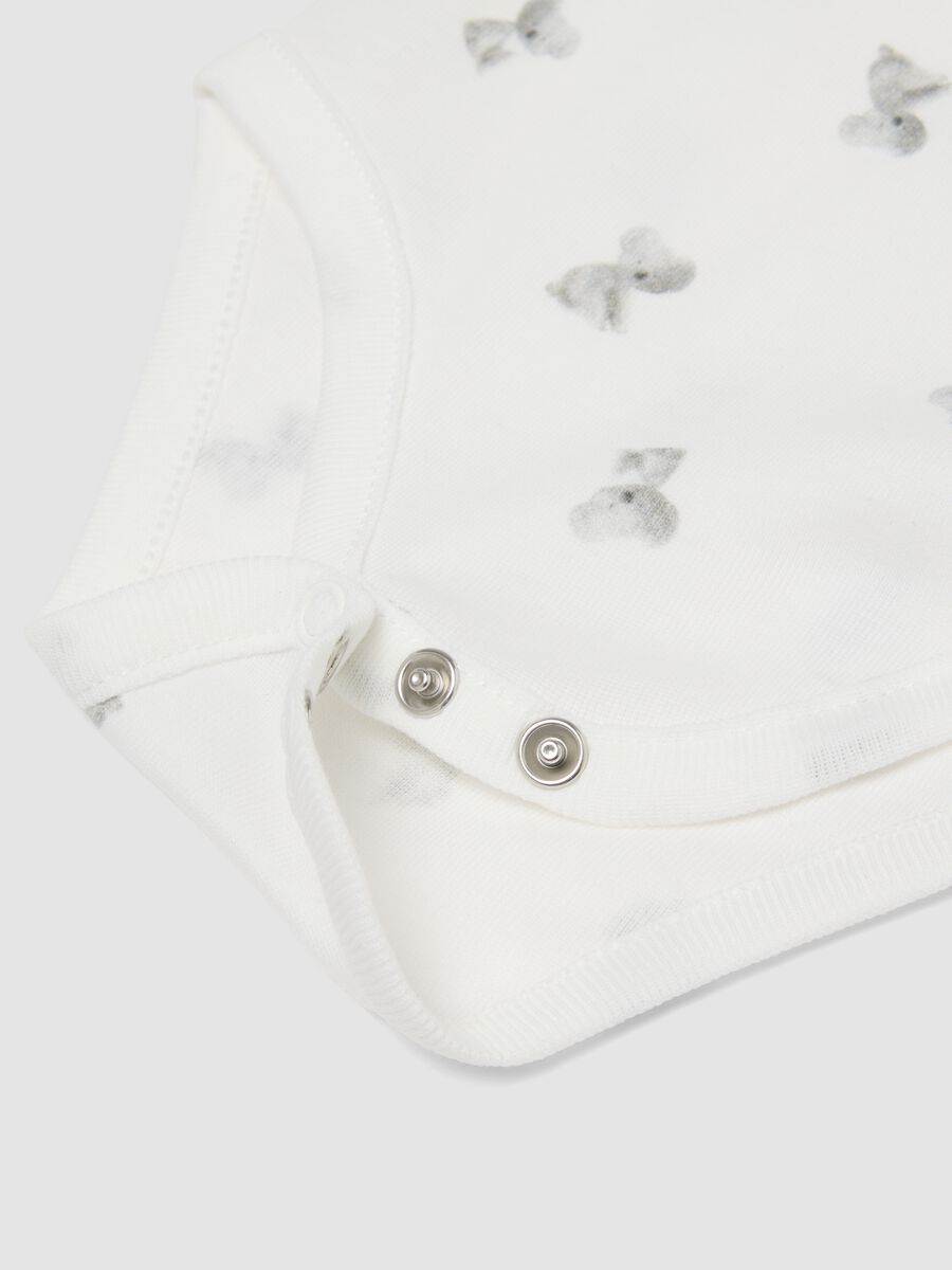 2-pack of white organic cotton bodysuits with koala print for baby and toddler_2