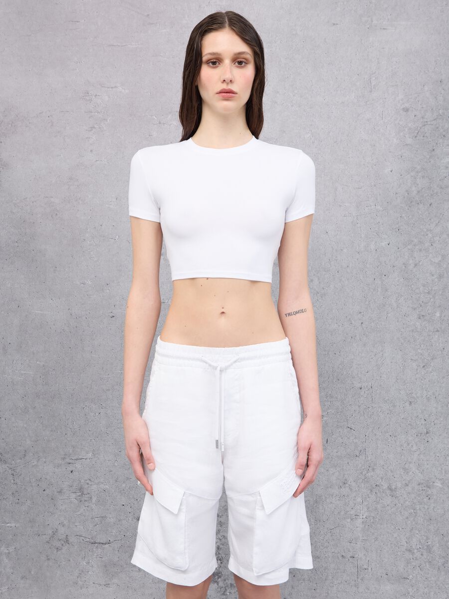 Crop T-shirt White_0