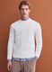 White regular-fit jacquard wool-blend jumper_2