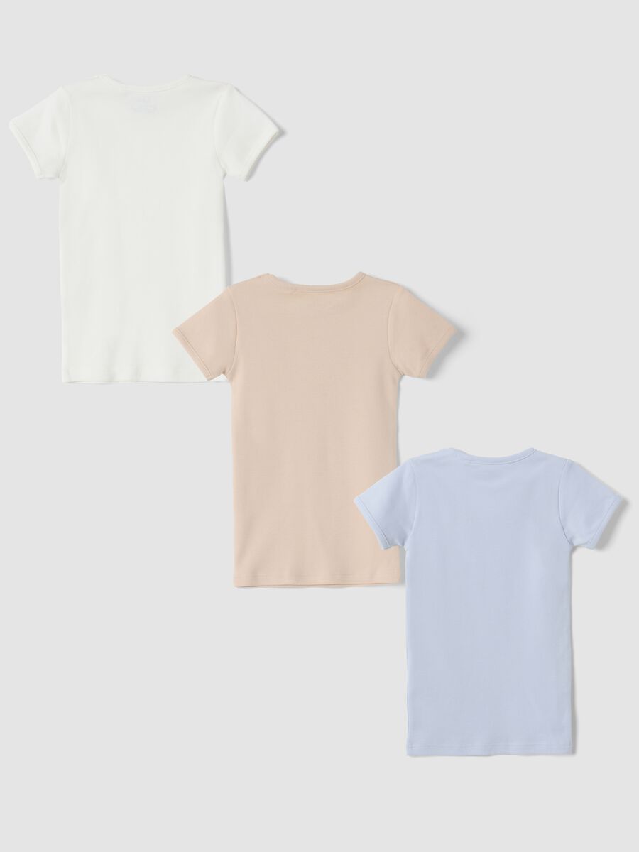 3-pack of multicolour organic cotton crew-neck T-shirts_1