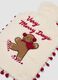 Soft white hot water bottle with Christmas embroidery_2