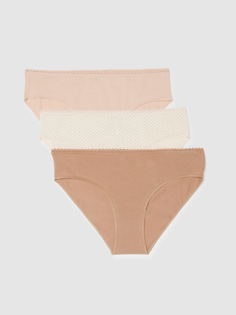 Tripack multi-colour stretch cotton regular fit briefs_4