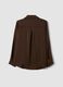 Brown regular-fit shirt with classic collar_2