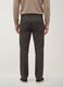 Pantaloni chino verdi in puro cotone regular fit_3
