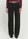 Regular Fit Black Trousers_1