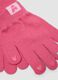 Guanti rosa in maglia con cuori_2