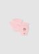 Pink viscose-blend gloves with convertible mitten flap and Minnie motif_0