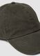 Grey pure cotton baseball cap_1